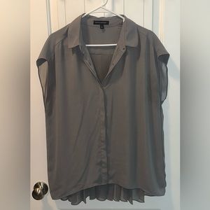 Banana Republic Gray Blouse
